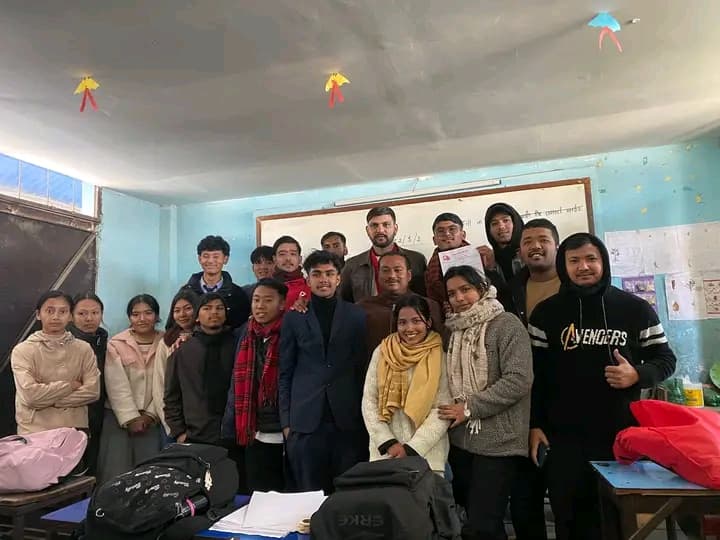 महालक्ष्मी क्याम्पसमा नेविसंघको संगठन विस्तार: ईकाइ सभापतिमा नबिन दनुवार चयन