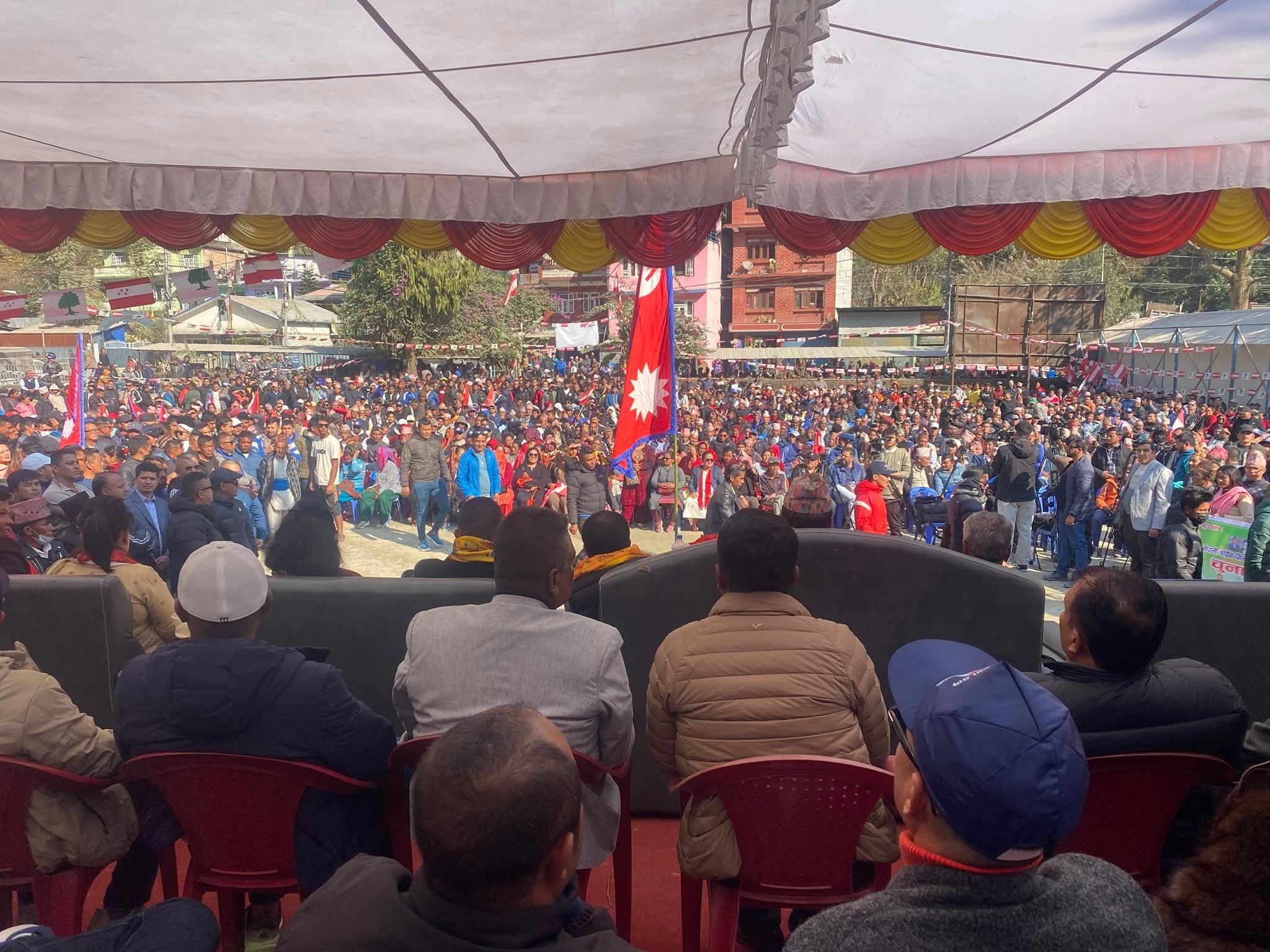 पूर्व मन्त्री बस्नेतद्वारा बाह्रबिसेमा ५०० भन्दा बढी नवप्रवेशीलाई स्वागत