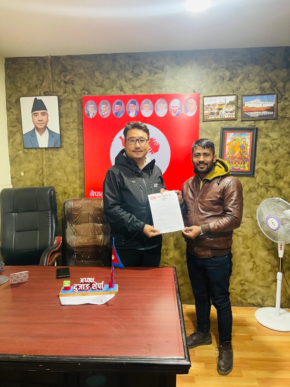 नेविसंघ काठमाडौं विश्वविद्यालयको संयोजकमा इन्जिनियर शैलेश मिश्र - Image 1