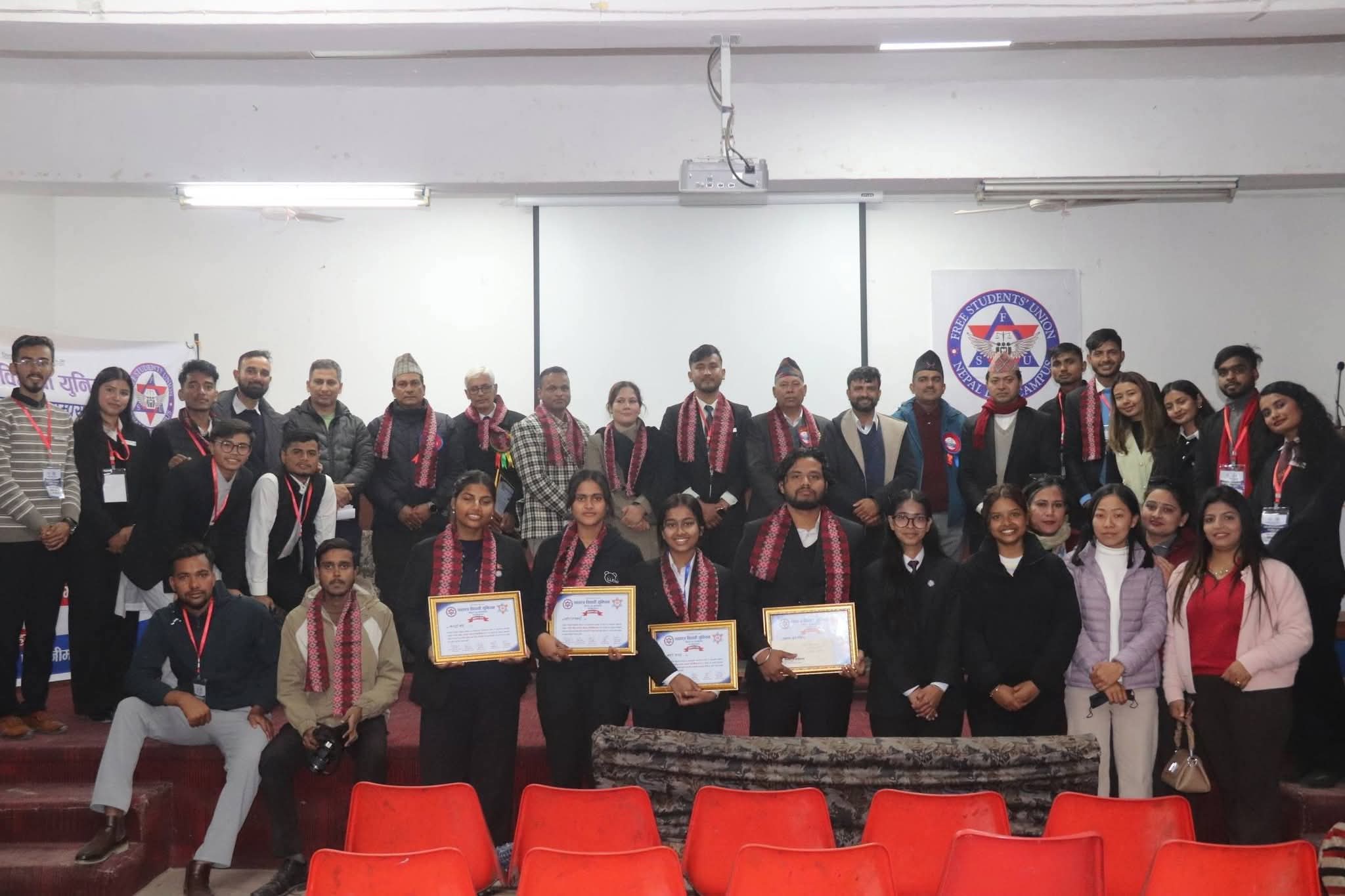 नेपाल ल क्याम्पसमा 'दोस्रो स्ववियु अभ्यास अदालत प्रतियोगिता- २०८२' सम्पन्न - Image 1