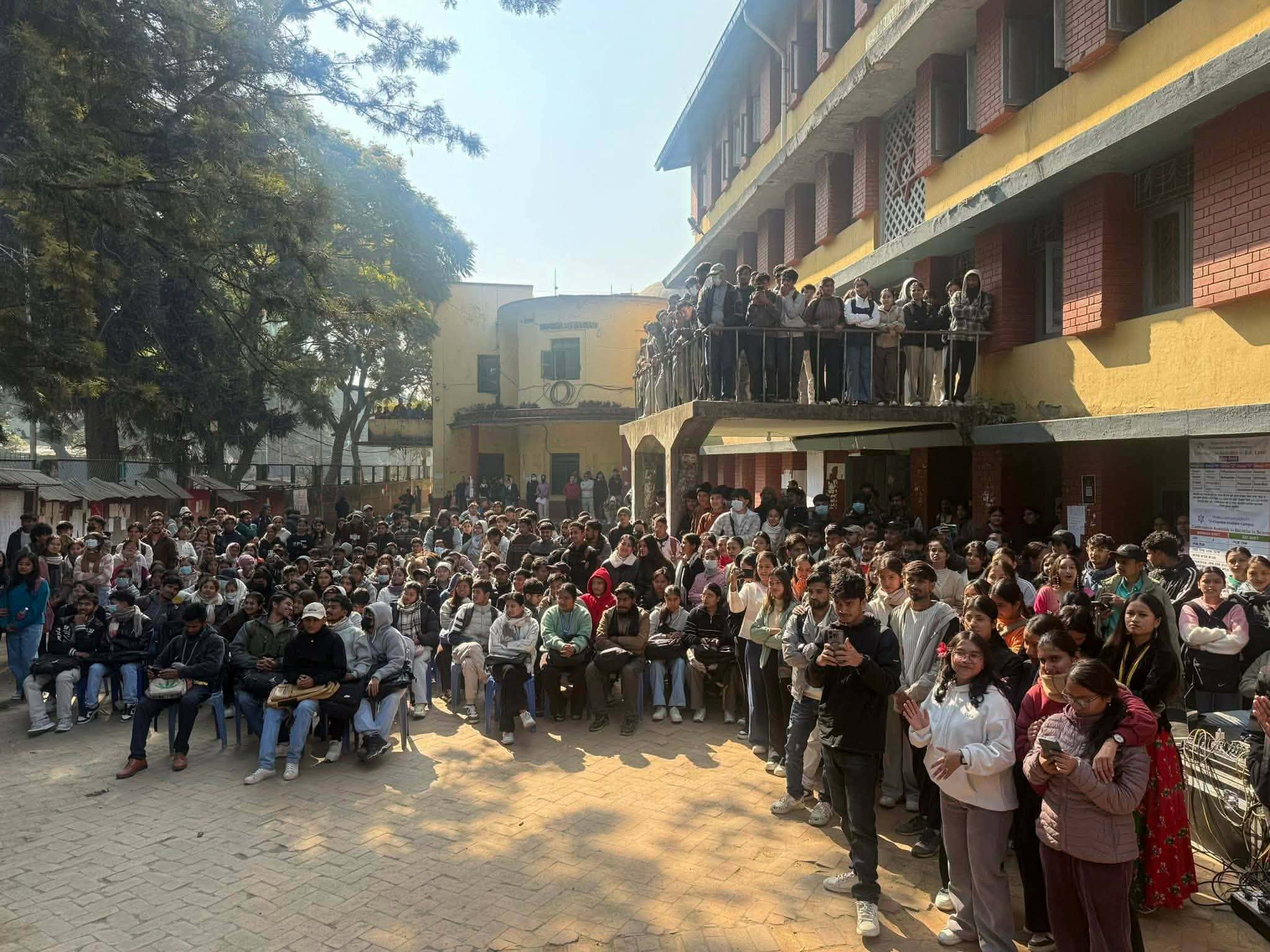 त्रिचन्द्रमा अनेरास्ववियु द्धारा शुभकामना आदान-प्रदान कार्यक्रम सम्पन्न - Image 1