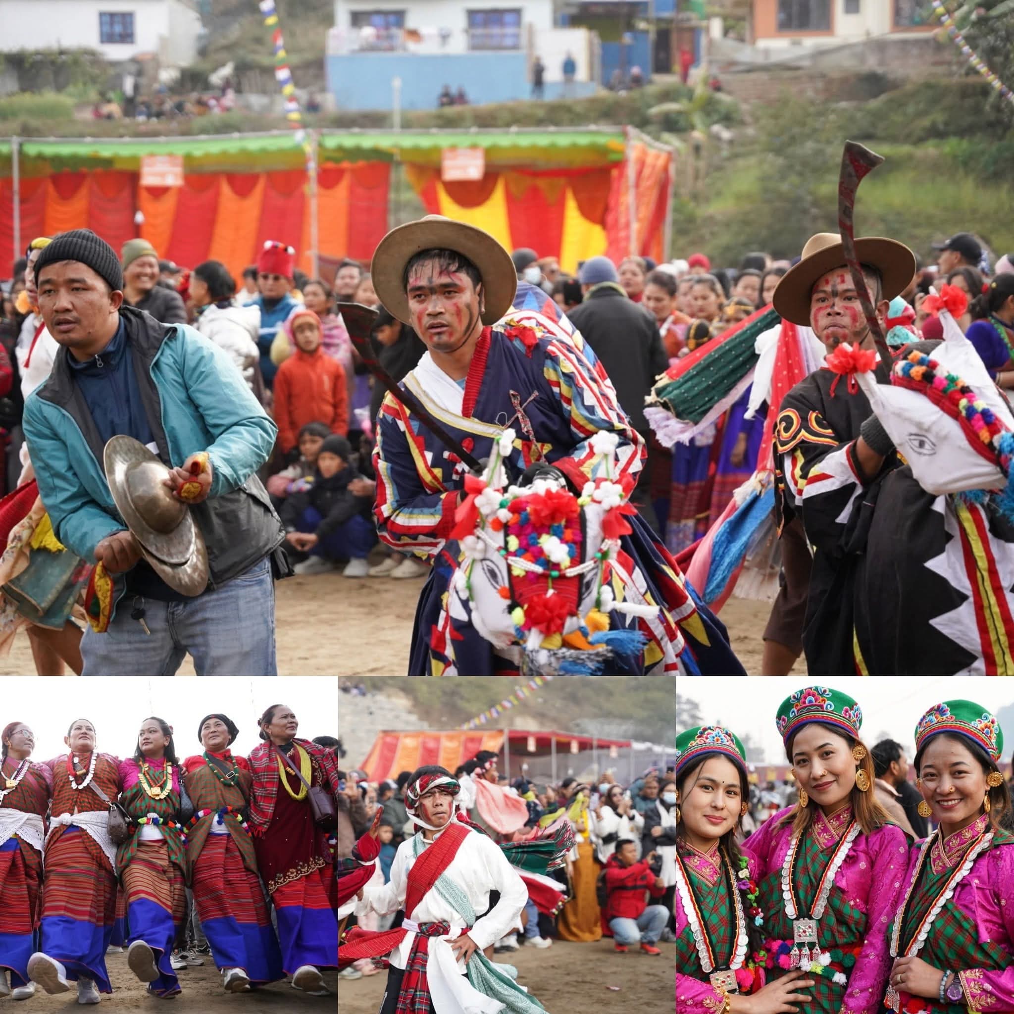 गोलढुंगामा तामाङ समुदायद्वारा भव्य रूपमा 'म्हेन्दोमाया पर्व' सम्पन्न