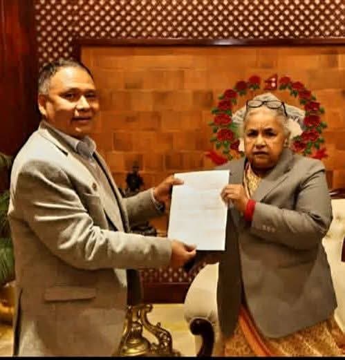 ऊर्जामन्त्री कुलमान घिसिङद्वारा राजीनामा