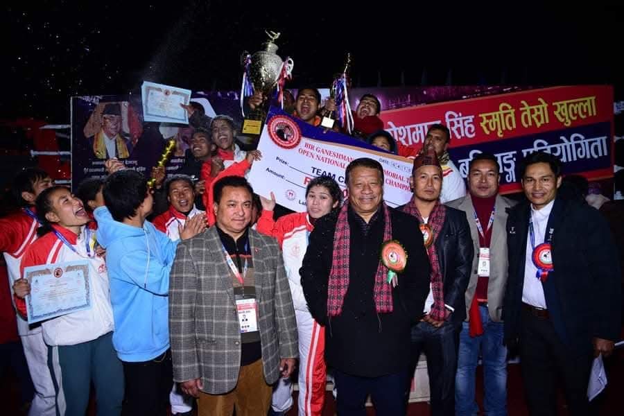 बिर गणेशमान खुल्ला राष्ट्रिय किकबक्सिङको सातौ संस्करण हुदै - Image 1